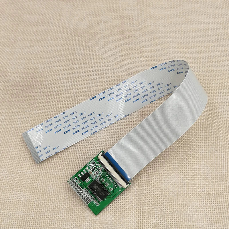 Для A201SN02 LC201V1 V201V1-T01 LVDS Поворотная ТТЛ-схема переходная пластина 0,5 мм 50 Pin FFC FPC LVDS конверсионная плата для v290 v56 lcd контроллер