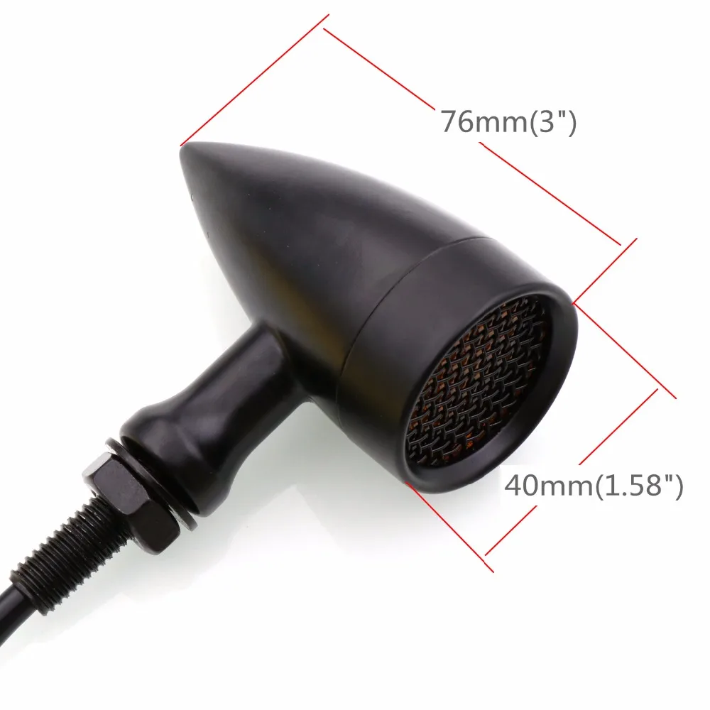 Мотоциклетный металлический корпус M10 сетчатый объектив цилиндрический