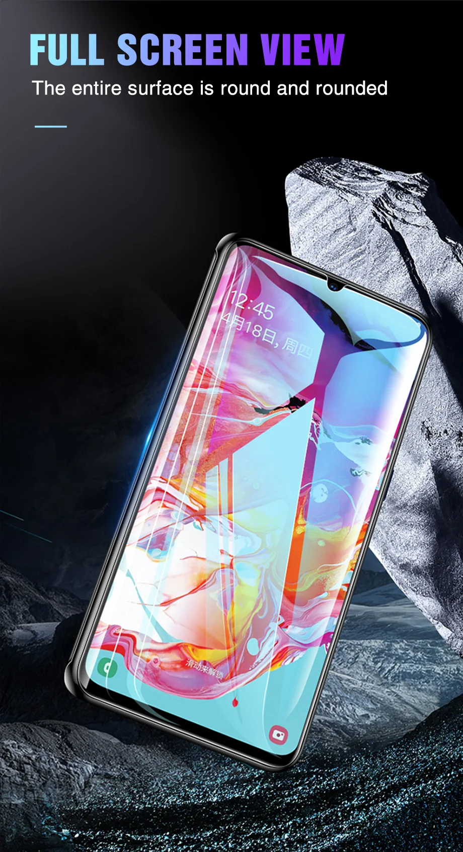 9D закаленное стекло для samsung Galaxy A50 A30 A20 A60 A70 A80 A90 A10 Защитная пленка для экрана samsung M10 M20 M30