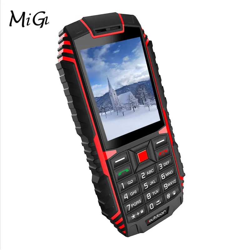 Ioutdoor T1 IP68 противоударный мобильный телефон 2 4 дюймовый 128 M + 32 2100 мА/ч сим-карта GSM FM