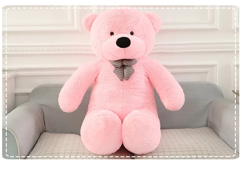 120 см Kawaii настоящий плюшевый мишка Urso De Pelucia, плюшевые куклы в виде животных, детские игрушки, плюшевый мишка, Подарок Для Подружек