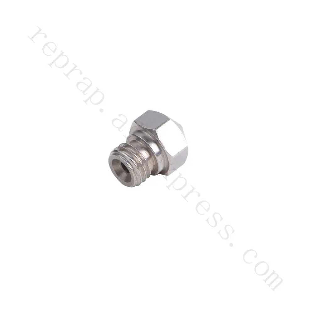 2 шт. сопла из нержавеющей стали f/Micro Swiss MK10 все металлические Hotend обновления, Wanhao/Creator pro/Dreamer/Finder 3d принтер использования