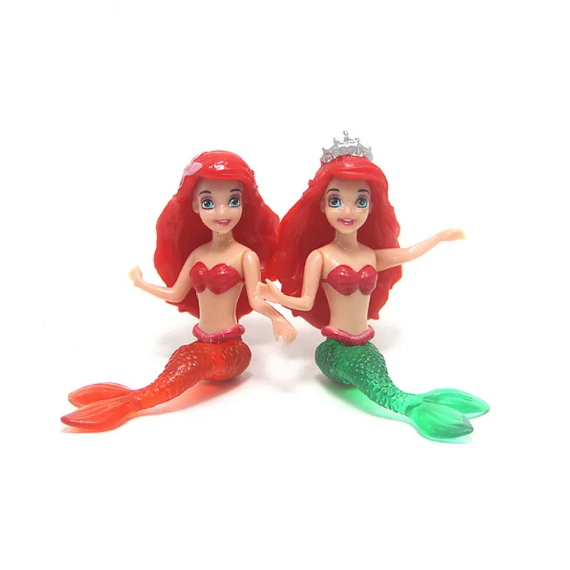 Disney 8 шт./лот Русалочки праздничные платья принцессы с изображением Минни Кукла