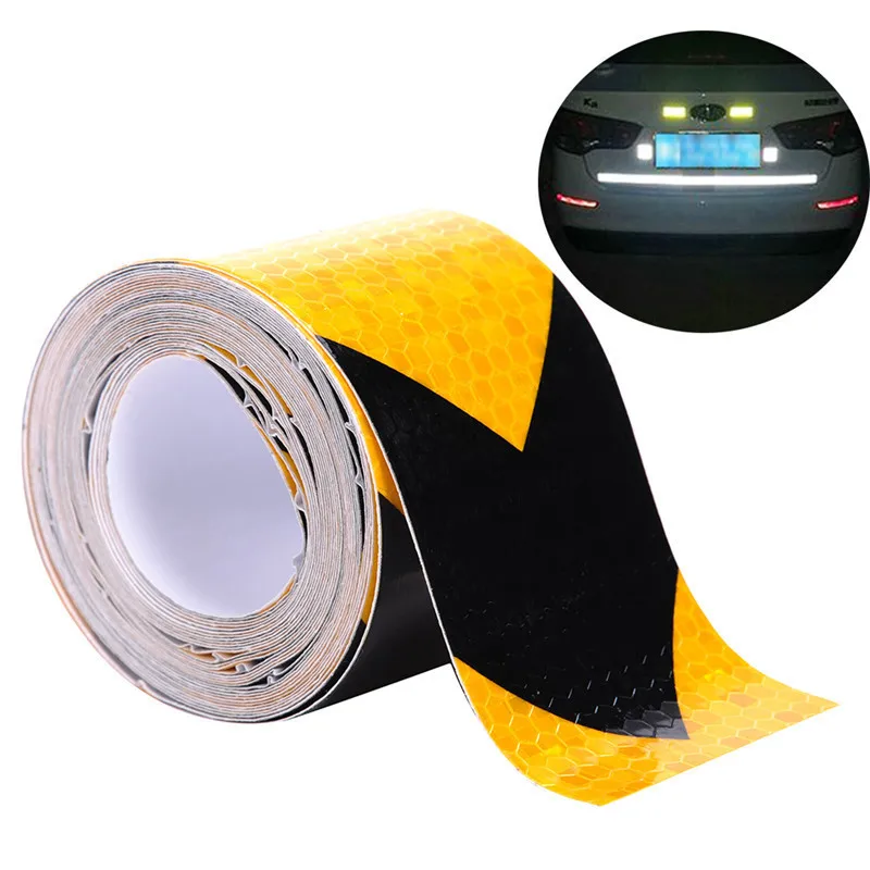 5 см х м для автомобильного стайлинга светоотражающий Ленточные наклейки