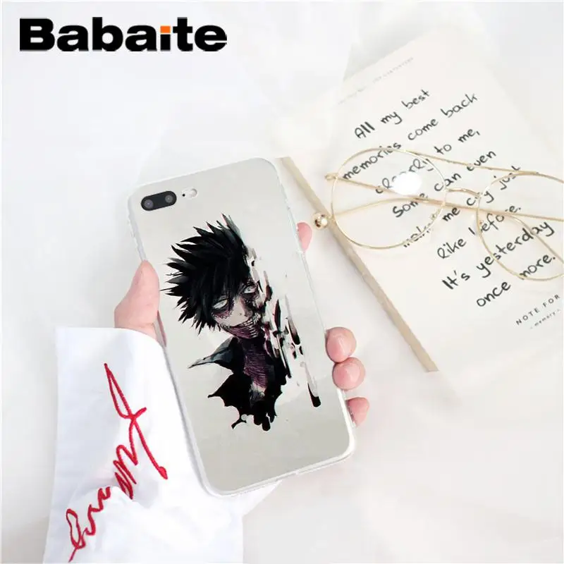 A5 Babaite Dabi Boku no My Hero Academia TPU Soft Silicone Phone Case for iPhone 5 5Sx 6 7 7plus 8 8Plus X XS MAX XR 10 Case - Цвет: A5