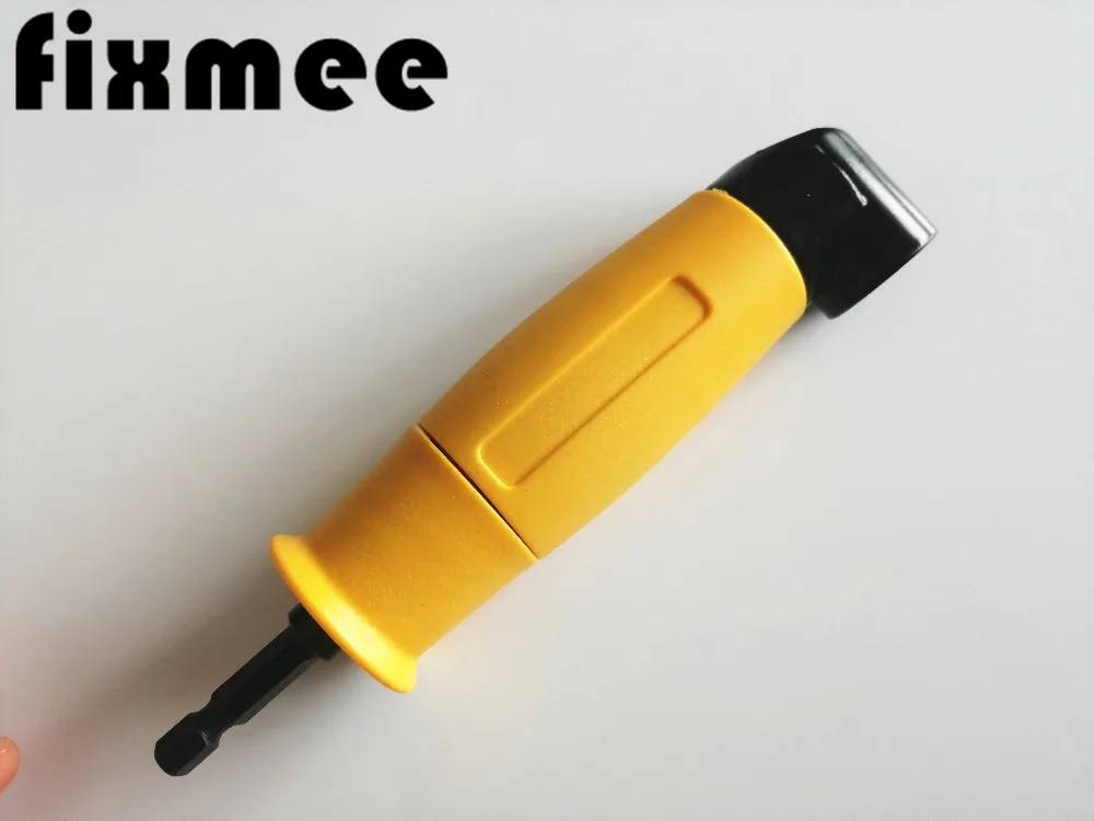 Угловой удлинитель 90 градусов правый отвертка с хвостовиком для сверления