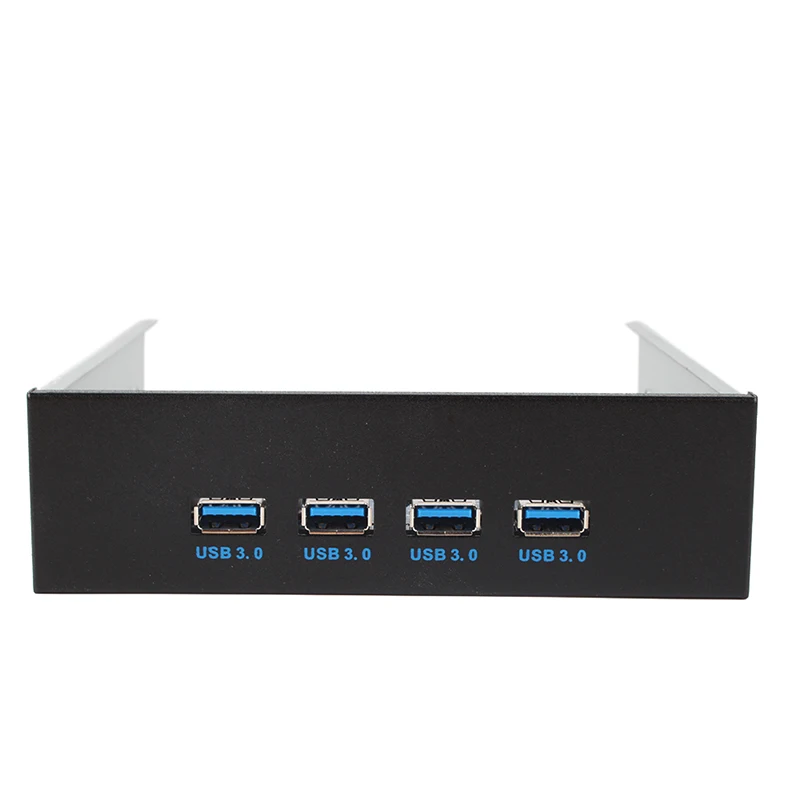 PCI Express 4 порта USB 3,0 PCI-E карта адаптера 5,2" Передняя панель расширения#233501