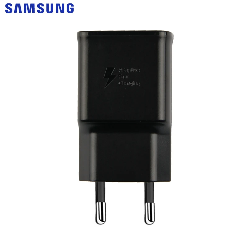 EU standard Adapter Samsung быстрая зарядка настенное зарядное устройство EP-TA200 для samsung GALAXY S9+ S10 S10X SM-G9700 S10E S10Plus G9750 S9 type-C - Тип штекера: EU standard Adapter