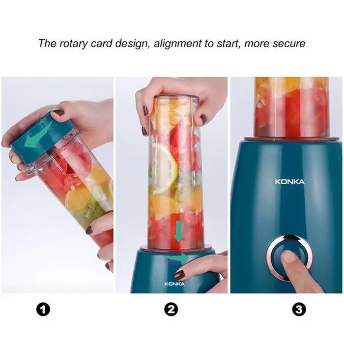 Портативная Мини электрическая соковыжималка домашняя фруктовая | Бытовая