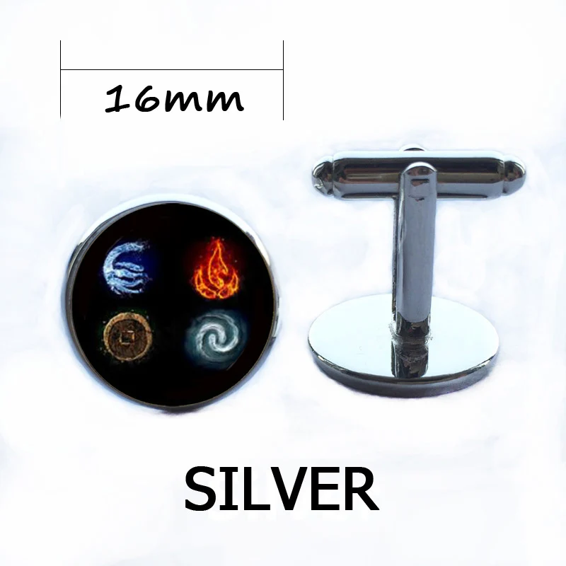 19 Мультфильм Аватар Последний Airbender стеклянный купол кулон ожерелье DIY ручной работы модные ювелирные аксессуары винтажный подарок для мужчин - Окраска металла: 19