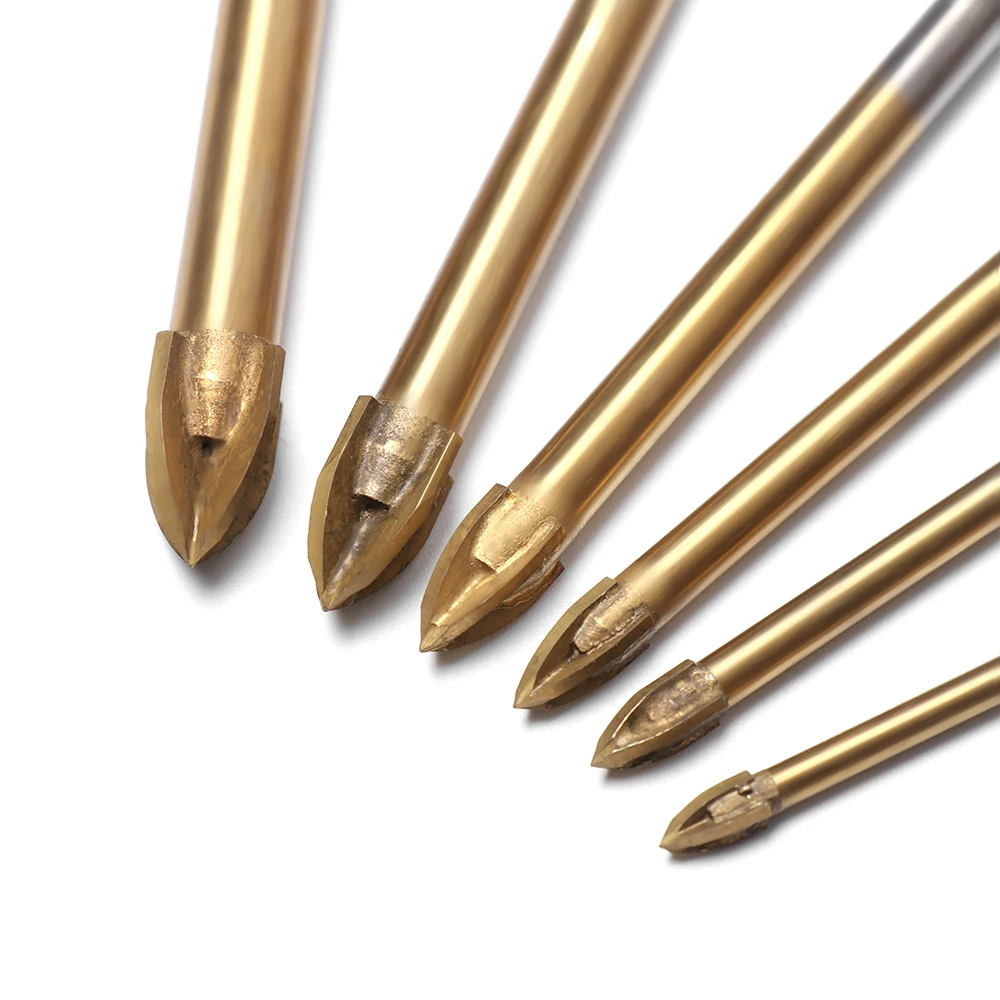 Набор сверл из карбида вольфрама DAYFULI набор твердого сплава с 4 режущими краями