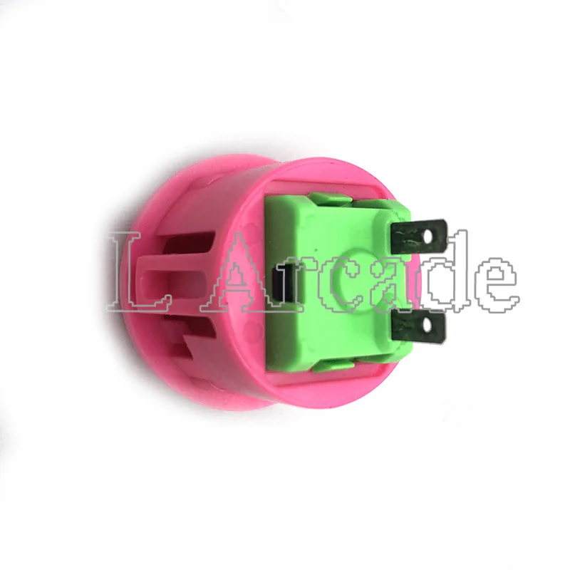 Игровой автомат аттракционов аксессуар 24 мм аркадные кнопки круглая нажимная