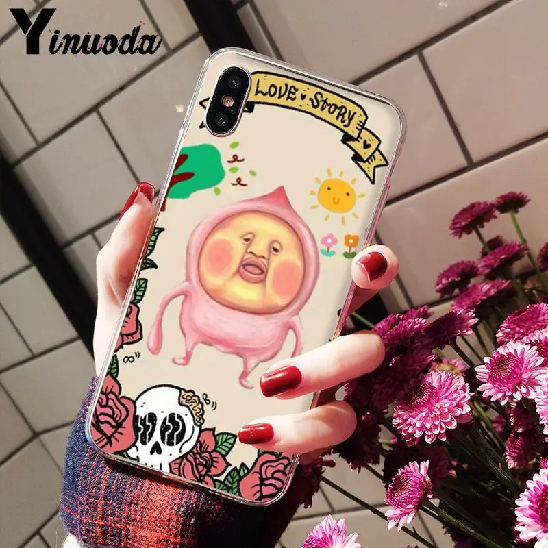 11pro MAX Японский милый мультяшный Kobito Peach Prince в продаже роскошный классный чехол