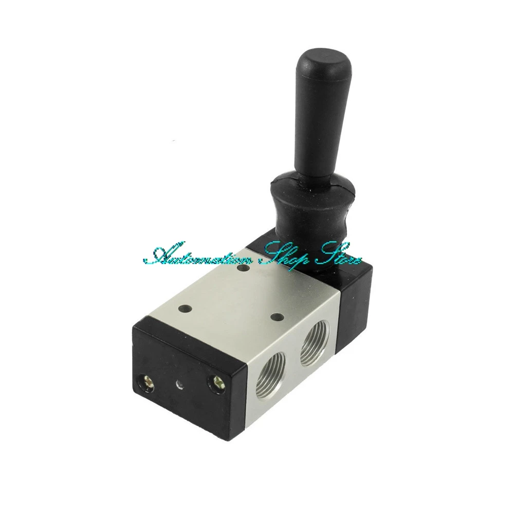 

3 Way 2 Position Plastic Handle Hand Lever Valve 1/4" PT Air Inlet 3H410-15