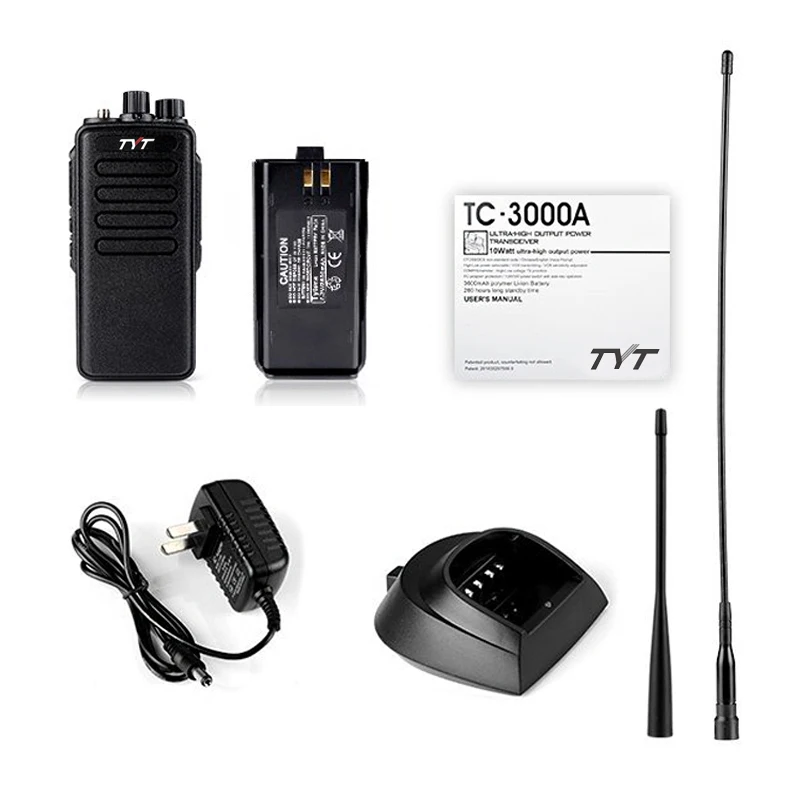 TYT TC-3000A портативная двухсторонняя рация UHF 400-520 МГц 10 Вт высокомощная