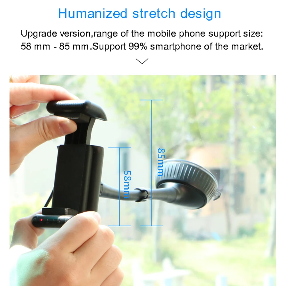 Держатель для мобильного телефона на лобовое стекло Подставка ручного вызова с