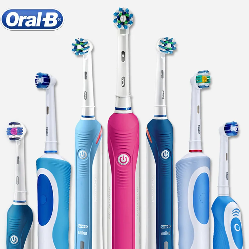 Насадки для зубной щетки Oral B 3D головки с мягкой щетиной перекрестное действие