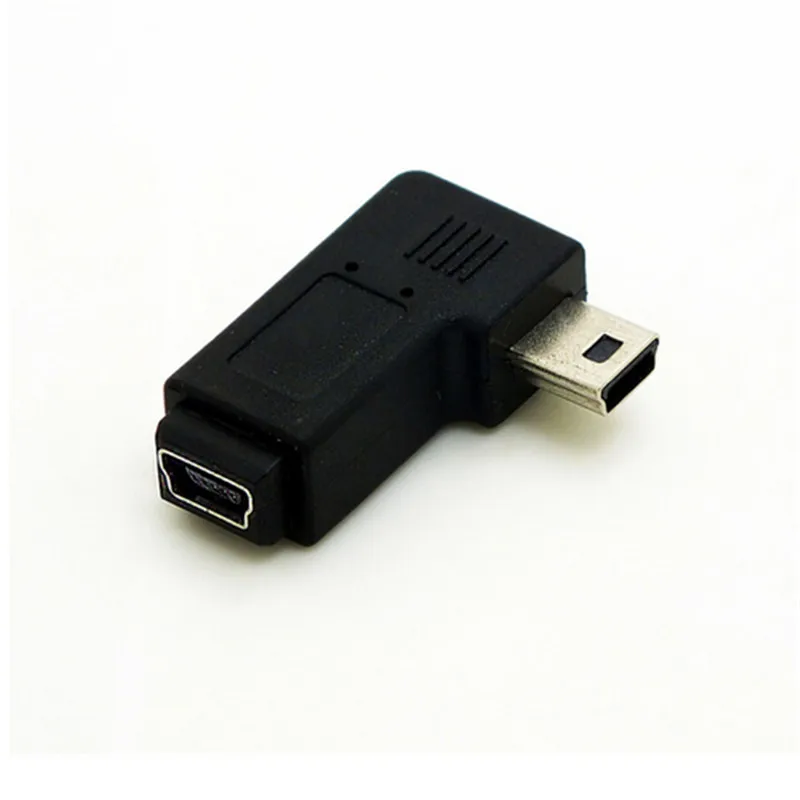 2 шт./лот угловой мини usb кабель-удлинитель с углом 90 градусов на разъем папа для mini
