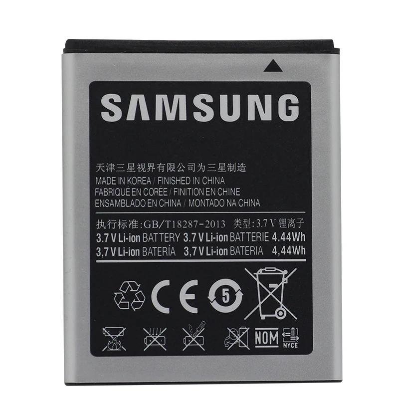 Samsung Замена телефон Батарея EB494353VU 1200 мА-ч для samsung S5232 S5330 C6712 S5750 GT-S5570 i559 S5570 натуральная Батарея