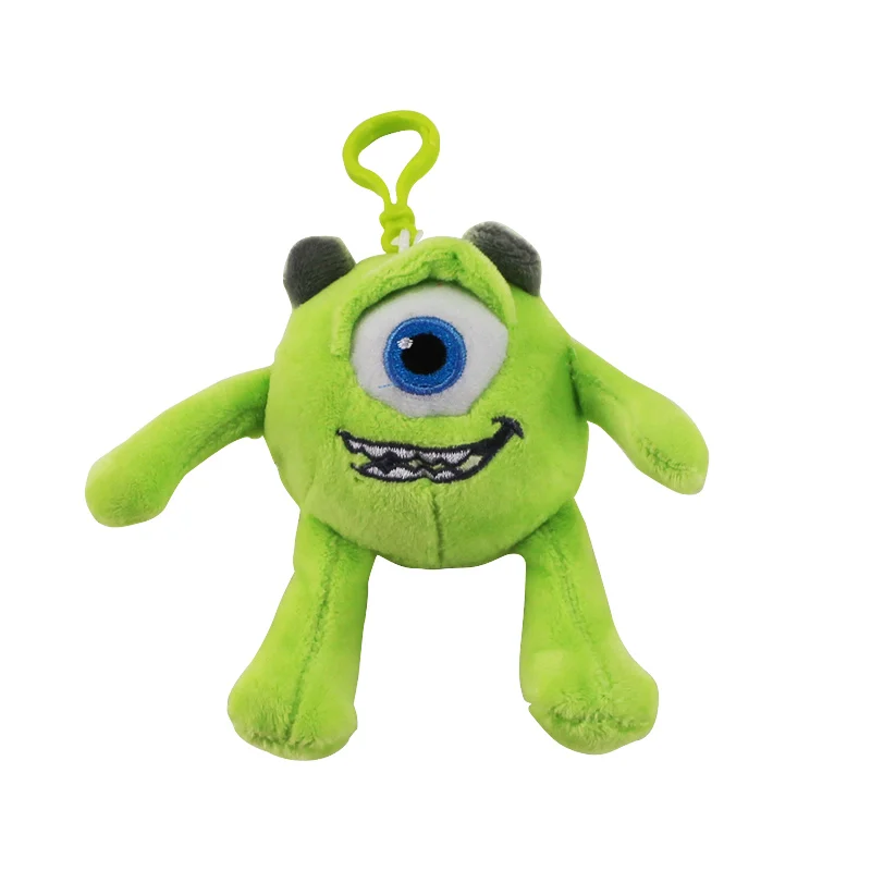 12 см Mike Wazowski плюшевая мультяшная кукла игрушка горячий фильм Mike мягкая Милая хлопковая кукла брелок игрушка для рождественского подарка