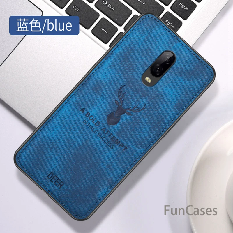 Чехол для Xiaomi redmi Note 7 Модный чехол с рисунком лося note 5 Pro Силиконовый ТПУ тканевый