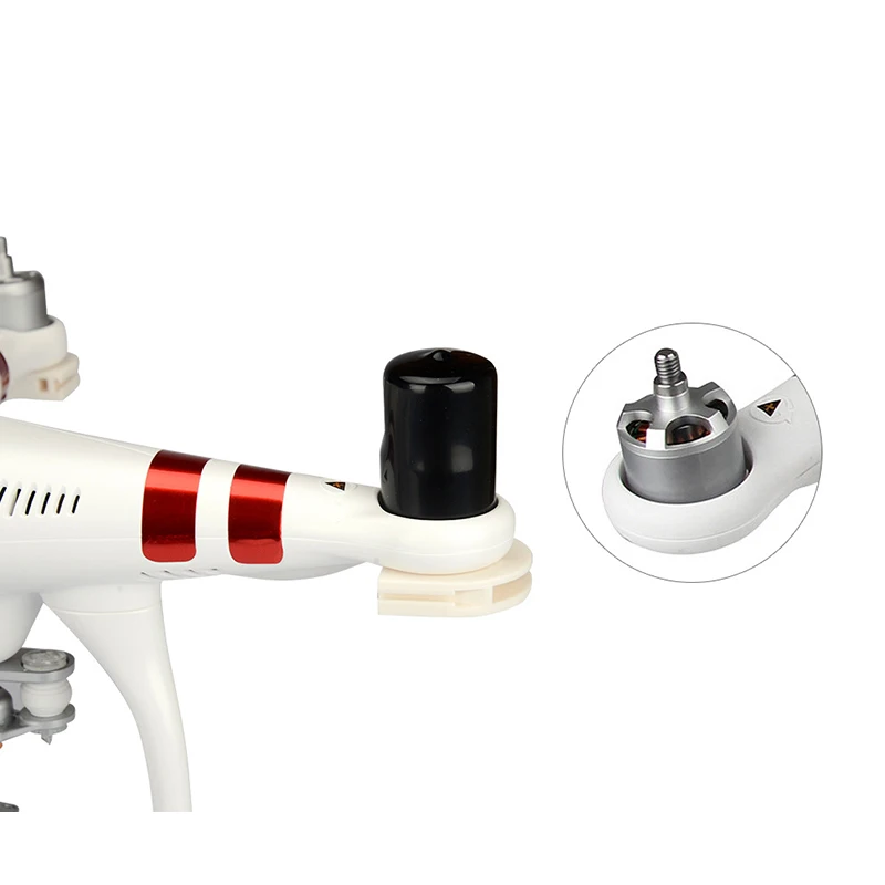 4 шт. DJI силиконовый прозрачный Двигатель Кепки мягкая защита крышка случая геля