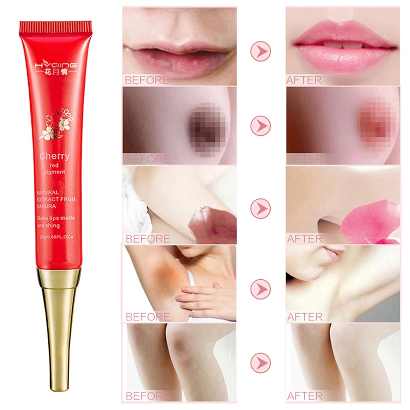 Вагинальный крем для губ розовая часть подмышек интимное отбеливание темных