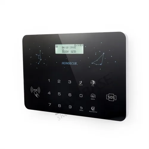 Homsecur беспроводный 3G/GSM/PSTN RFID домашняя система охранной сигнализации + красная