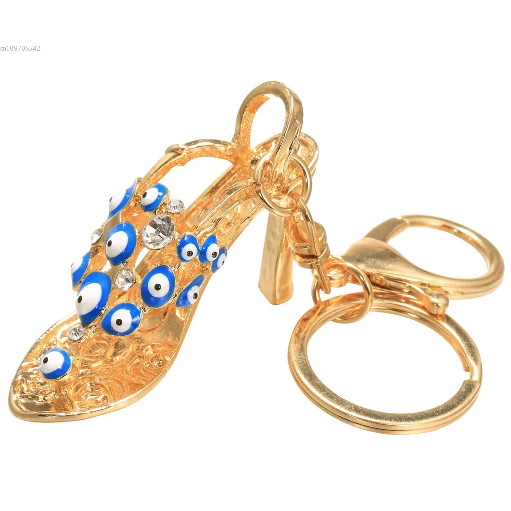 Fashion High Heel Pandent Keychain Rhinestone Key Rings with Trigger Clip Decor | Украшения и аксессуары