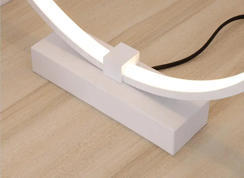 Алюминиевые современные светодиодные настольные лампы для гостиной домашняя