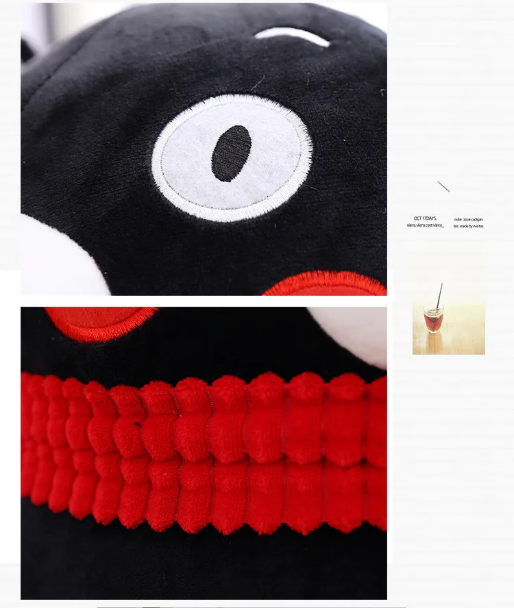 Kumamon персонаж японский медведь плюшевая игрушка детский подарок милая мягкая подушка кукла в провинции Xiongben для детей/малышей/взрослых подарки 4,9