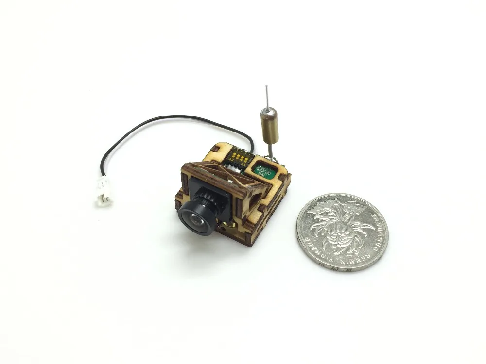 FPV AIO 600TVL 170 градусов мини камера 5 8G 8CH передатчик аналогичный SPMVA1100 модели BULIDING