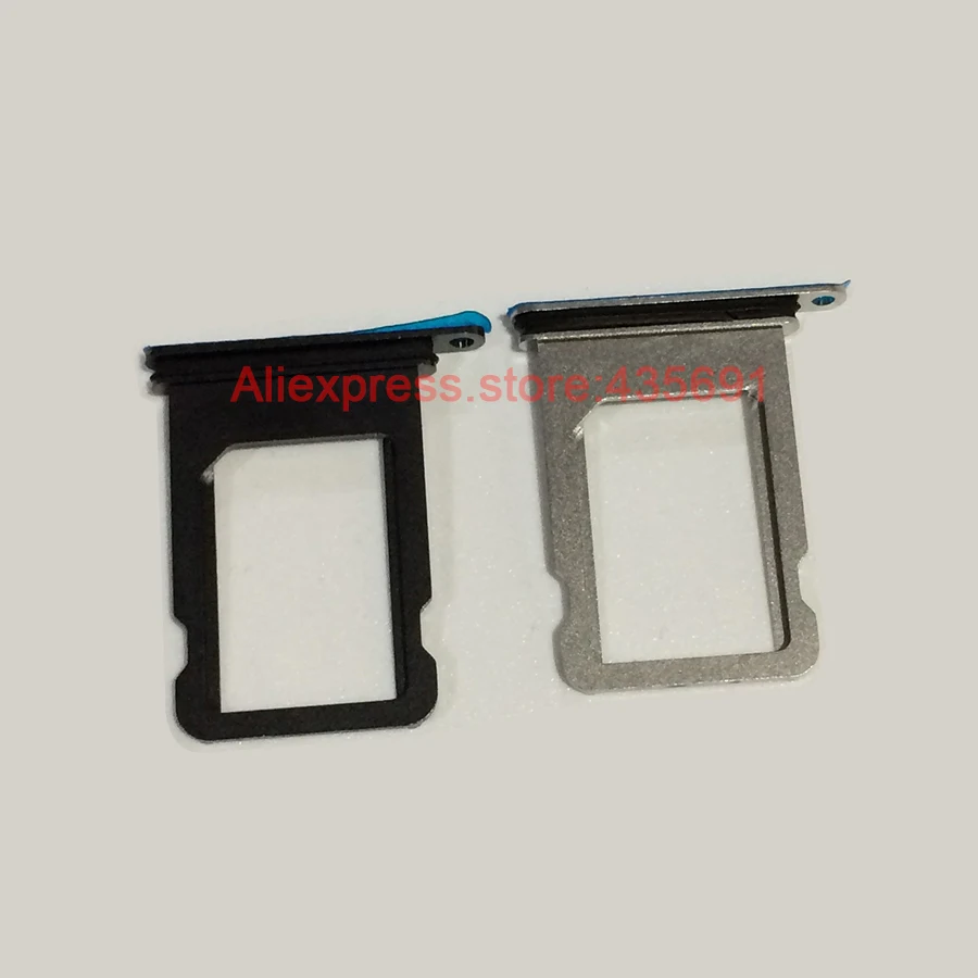 10 шт./лот OEM Новый Nano слот для sim карты держатель с резиновым уплотнением iPhone X