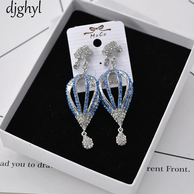 Женские серьги в виде воздушного шара с кристаллами|earrings for|balloon earringsearrings for women