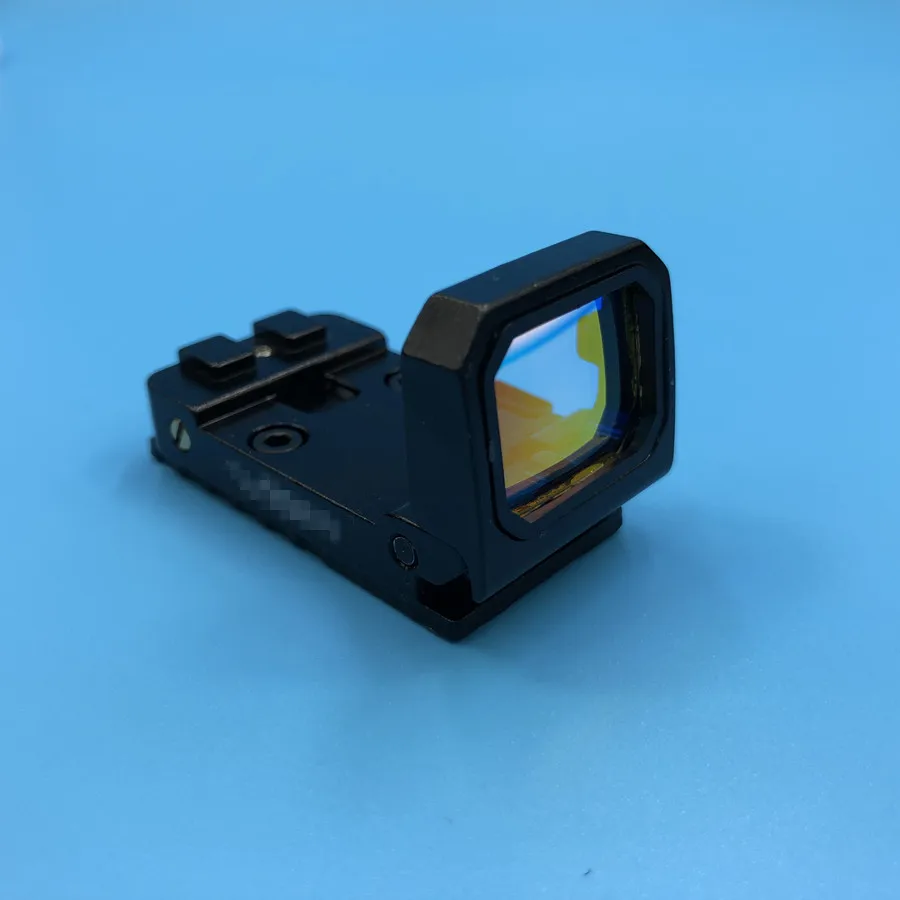 Black(no 20mm mount) Пистолет Красный точечный прицел мини прицел голографический рефлекторный прицел для страйкбола с креплением для 20 мм рельс и Глок адаптеры - Цвет: Black(no 20mm mount)