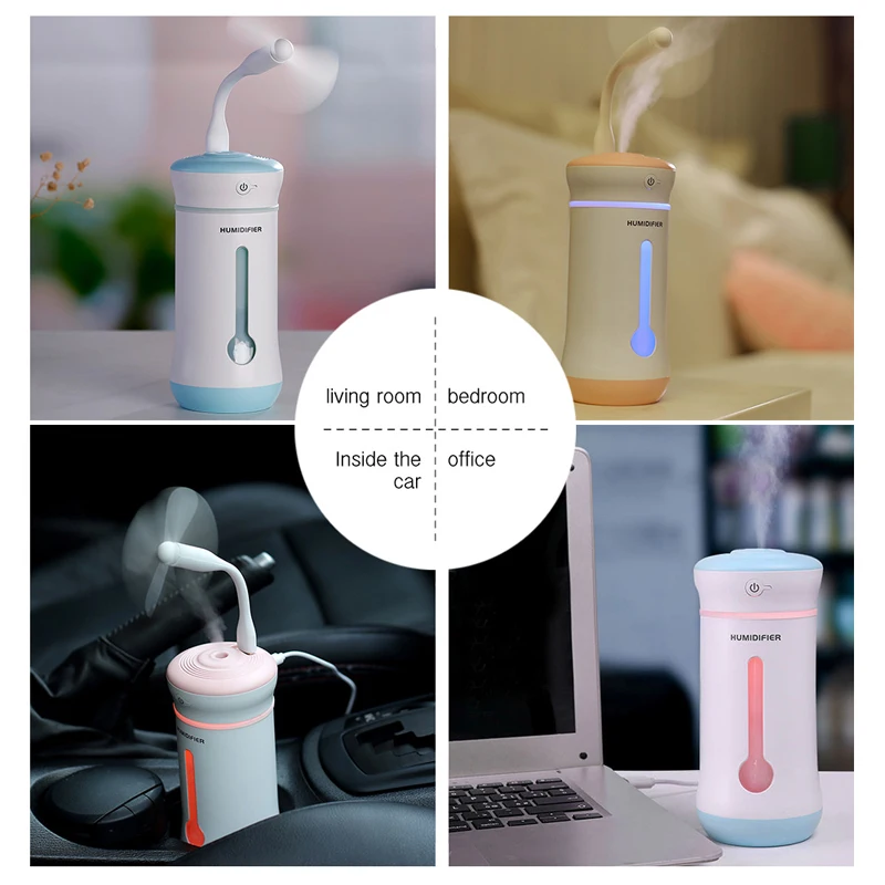 Портативный Led Ароматерапия Увлажнитель диффузор для дома Арома USB