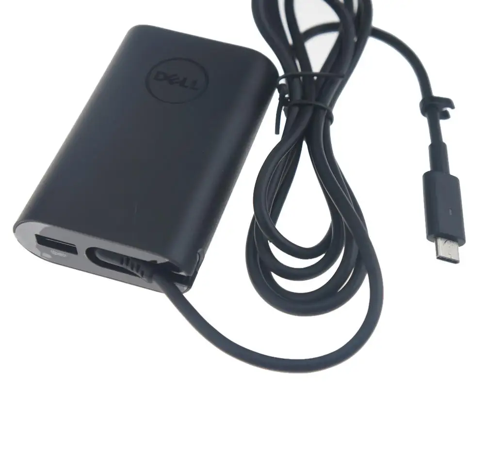 A Original 50W USB Type C AC адаптер для ноутбука Dell XPS 13 9360 Inspiron 7368 7569 7778 зарядное устройство