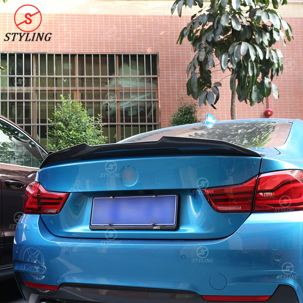 УГЛЕРОДНЫЙ спойлер F32 в стиле PSM для BMW 4 серии Купе 420I 428I 435I фотография из