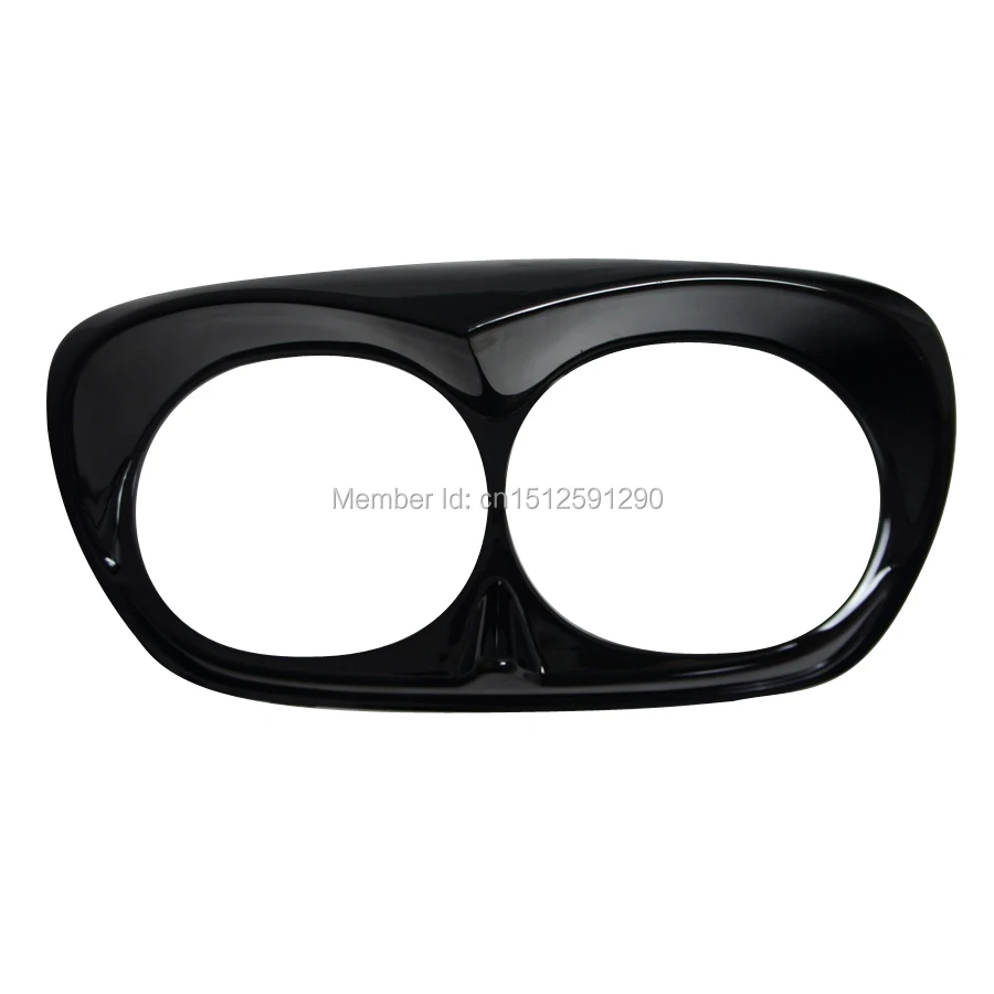 Яркий черный светильник на голову Безель чехол для Bad Boy Harley Road Glide внешний