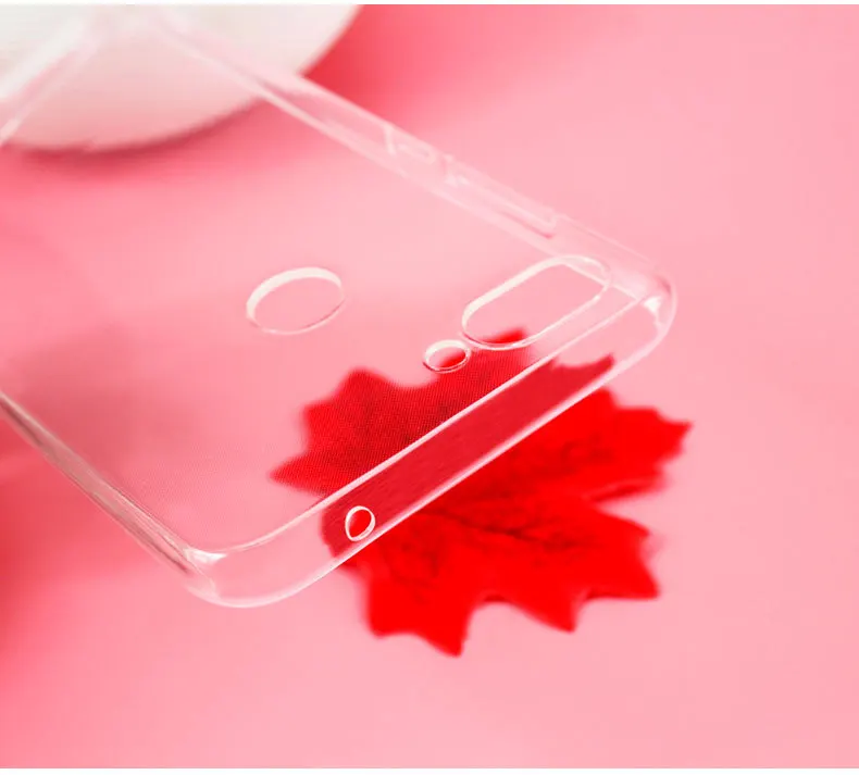 Чехол для Xiaomi Redmi 6 силиконовый прозрачный чехол мягкий телефона |