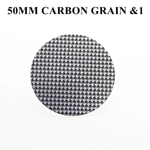 50 CARBON GRAIN 1 Без рисунка Наклейка 45/50/56,5/64,5 мм без логотипа колеса центр Hubcaps серебро/черный/красный/углеродное волокно плоское покрытие - Цвет: 50 CARBON GRAIN 1
