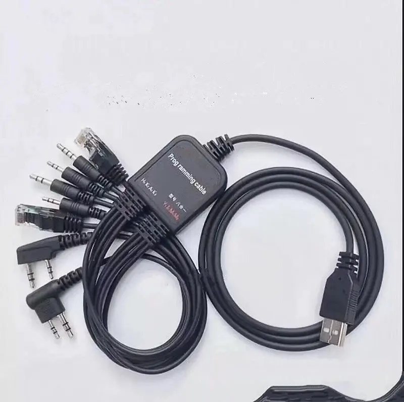 Cena Kabel Do Programowania USB 8 W 1 Dla Kenwood Baofeng Motorola Yaesu Do Radia Samochodowego Icom Walkie Talkie