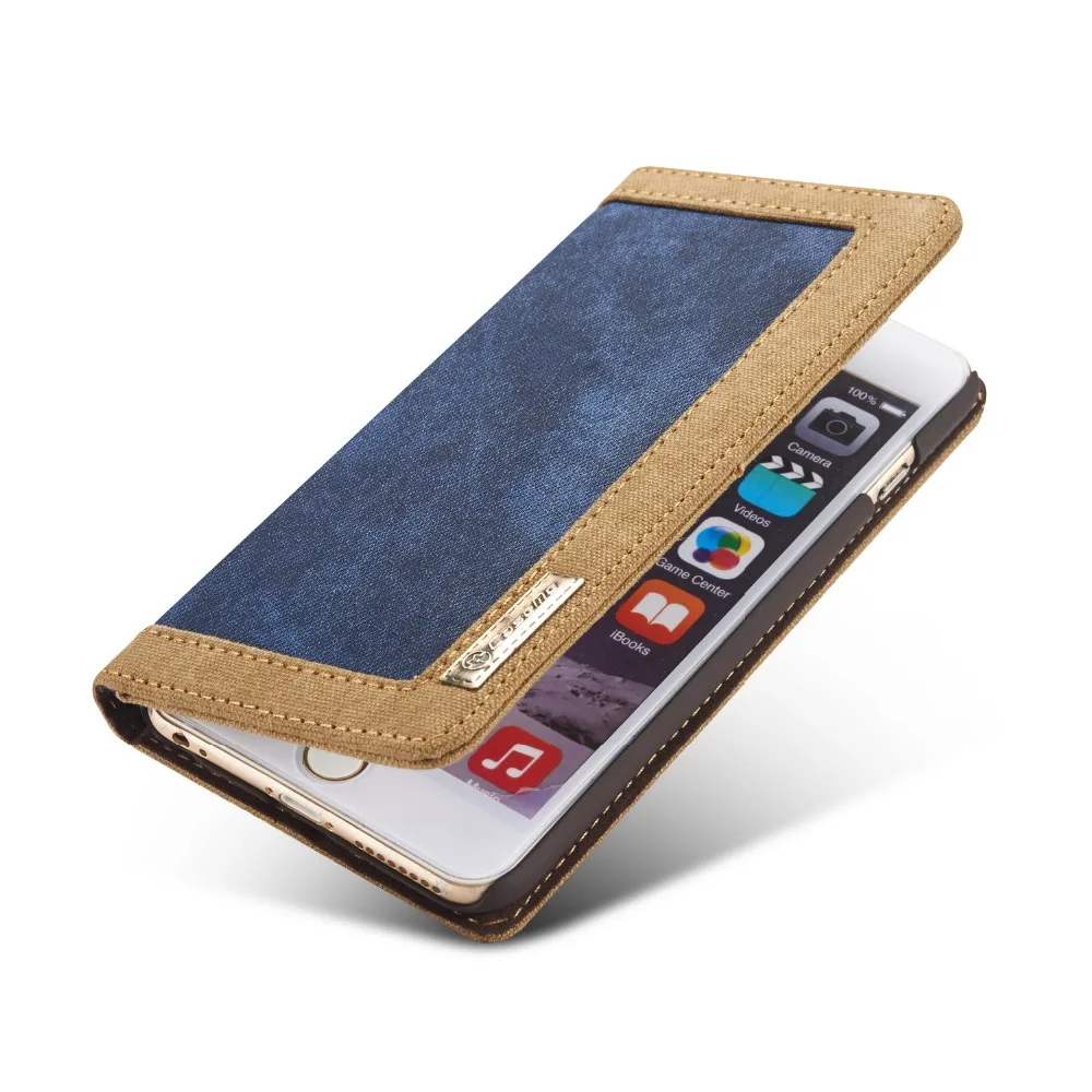 Роскошный Чехол для iPhone 5 5S Se Случае Бумажник Flip Book Style Корпусов мобильных