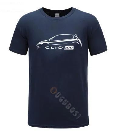 Новинка 2019 брендовая одежда мужская футболка RENAULT CLIO SPORT 200 CUP CLASSIC с изображением