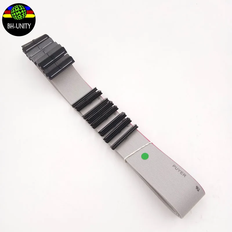 Konica minolta 512 14pl кабель для печати/км 34pin головной allwin human flora myjet принтера | Компьютеры