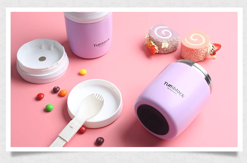 Bento box изолированный баррель с изоляцией для обедов из нержавеющей стали Вакуумная чашка для супа BT-27