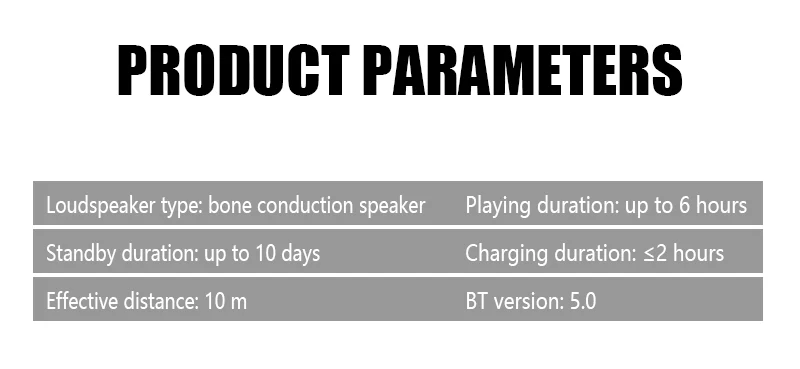10 шт./лот, наушники Bluetooth 5,0, наушники с костной проводимостью, Беспроводные спортивные наушники, гарнитура с поддержкой громкой связи