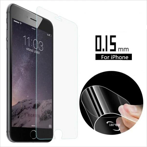 Ультратонкое закаленное стекло 0 15 мм 9H 2.5D защитная пленка для iPhone 11 Pro XS Max X XR 5 6 7 8