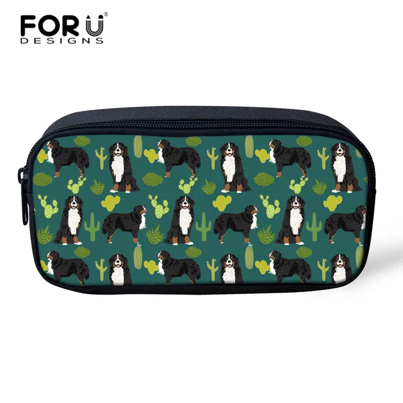 FORUDESIGNS/детские школьные сумки, набор, Бернский рюкзак с горной собакой, школьные сумки для мальчиков и девочек, подарок для детей, рюкзаки, mochila escolar - Color: L4455K