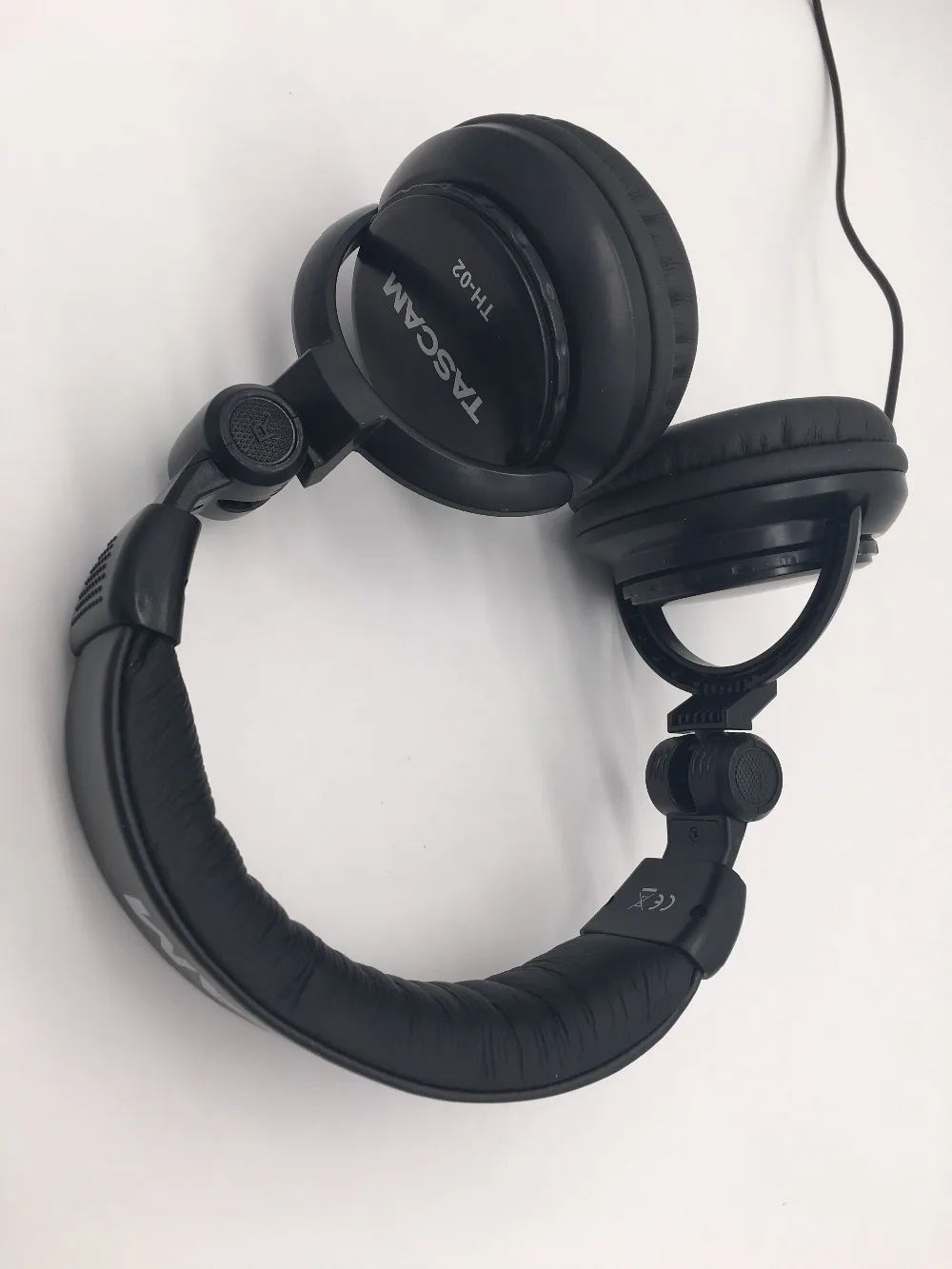 Tascam TH-02 закрытые задние многофункциональные складные студийные наушники черного цвета, профессиональная студийная гарнитура для записи на голову